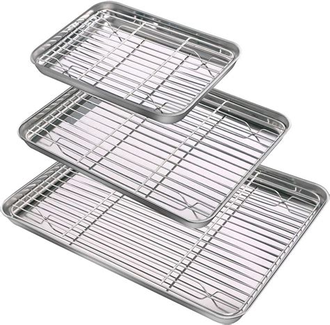 baking sheets with rack